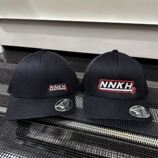 NNKH Black Embroidered Hat (two options)
