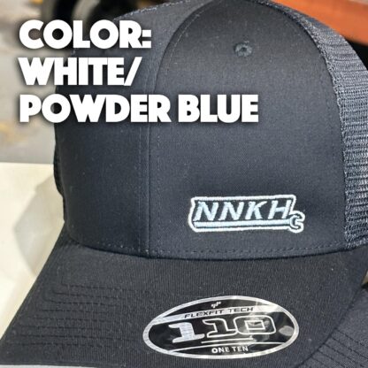 NNKH Black Embroidered Hat - Small Side Logo Custom Two Color - Image 2