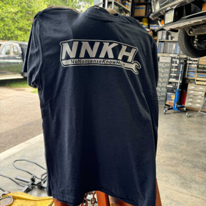 Midnight Navy / White NNKH Logo Tee - Image 2