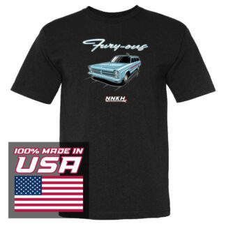 USA-made Fury-ous Wagon with Squirrel Leo Tee