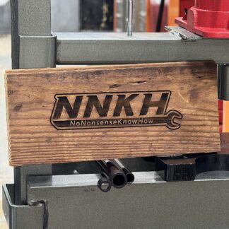 NNKH Engraved Garage Wood