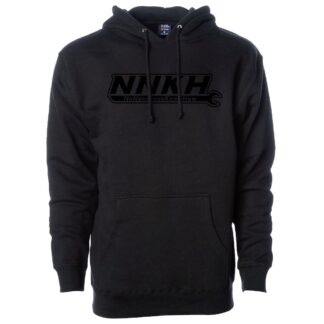NNKH Logo Black Heavyweight Hoodie (Black NNKH)