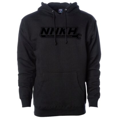 NNKH Logo Black Heavyweight Hoodie (Black NNKH)