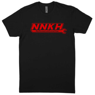 Black / Red NNKH Logo Tee