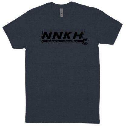 Midnight Navy / Black NNKH Logo Tee