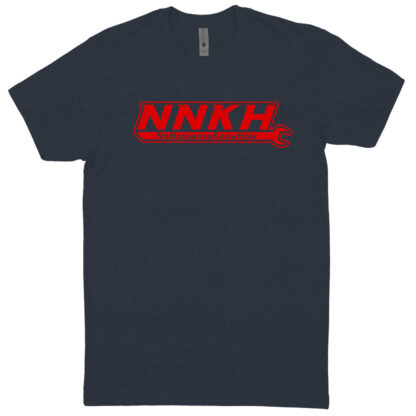 Midnight Navy / Red NNKH Logo Tee