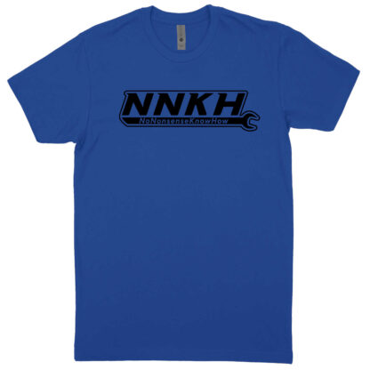 Royal Blue / Black NNKH Logo Tee