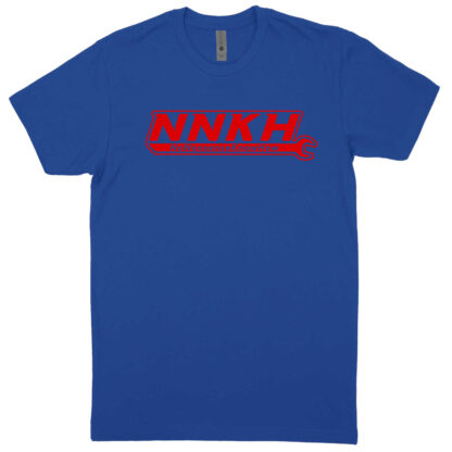 Royal Blue / Red NNKH Logo Tee - Image 4