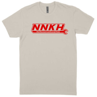 Silk / Red NNKH Logo Tee