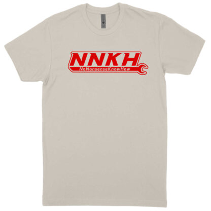 Silk / Red NNKH Logo Tee